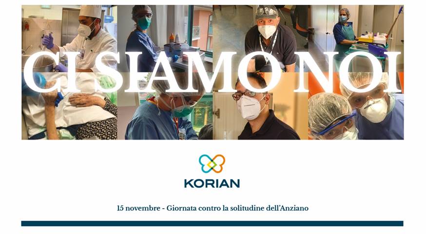 #CISIAMONOI: la campagna di Korian contro la solitudine degli anziani