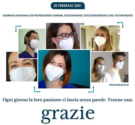 #Storiedipassione: il ringraziamento di Korian ai propri eroi