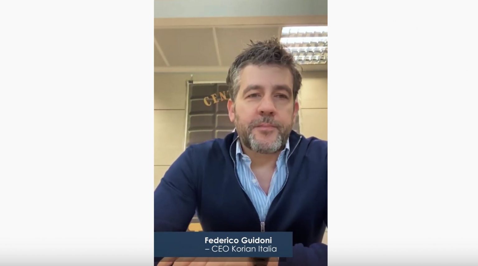 “La grande squadra Korian”: il messaggio di Federico Guidoni